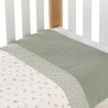 HOUSSE DE COUETTE PETIT LIT 70x77x1 CM CALMA VERT