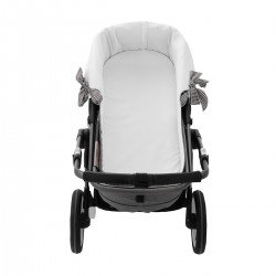 HOUSSE POUR NACELLE ZIP REV. POLO BLACK 35x75x35 CM