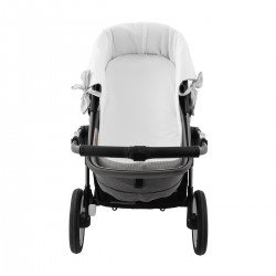 REV.INNER COVER CARRYCOT ZIP POLO GREY 35x75x35 CM