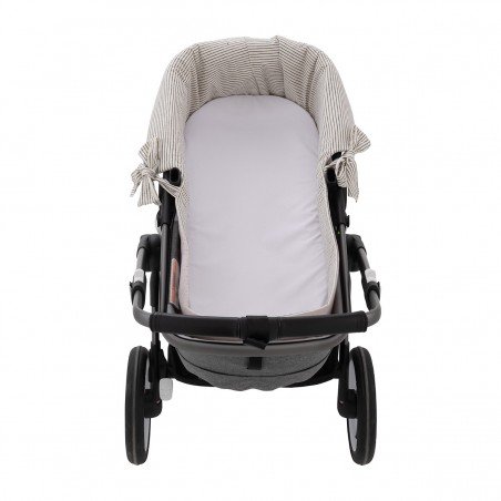 HOUSSE POUR NACELLE ZIP REV. DUTTON STONE 35x75x35 CM