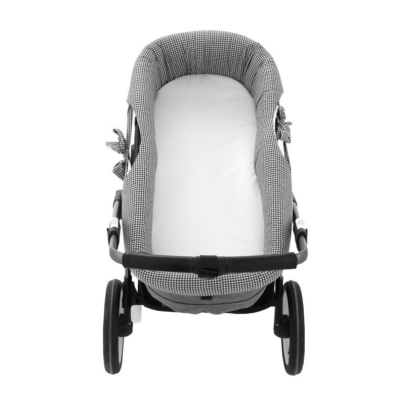 REVERS.INNER COVER CARRYCOT POLO BLACK 35x75x35 CM