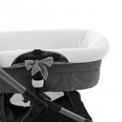 REVERS.INNER COVER CARRYCOT POLO BLACK 35x75x35 CM