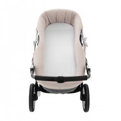 HOUSSE POUR NACELLE REVERS. CANDELA ECRU 35x75x35 CM