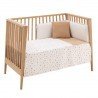 JGO 2 PCS.COLCHA I-V. CUNA 60 SENDA BEIGE 60x120x3 CM