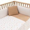 JGO 2 PCS.COLCHA I-V. CUNA 60 SENDA BEIGE 60x120x3 CM