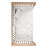 JEU 2 PCS.DESSU DE LIT 60 GLOBE ECRU 60x120x3 CM