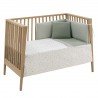 JGO 2 PCS.COLCHA I-V. CUNA 60 CALMA VERDE 60x120x3 CM