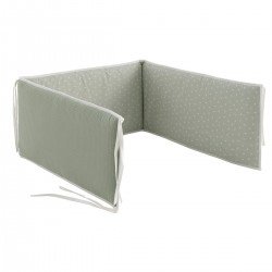 JGO 2 PCS.COLCHA I-V. CUNA 60 CALMA VERDE 60x120x3 CM