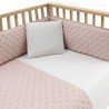 SET 2 PCS. QUILT COVER COT 60 TENDER BLUSH 100x140x3 CM