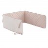 SET 2 PCS. QUILT COVER COT 60 TENDER BLUSH 100x140x3 CM