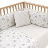 JGO 2 PCS.F.NORDICA CUNA 60 GLOBE CRUDO 100x140x3 CM