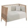 JGO 2 PCS.F.NORDICA CUNA 60 TENDER MINT 100x140x3 CM