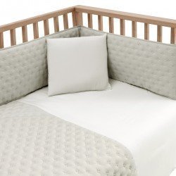 JGO 2 PCS.F.NORDICA CUNA 60 TENDER MINT 100x140x3 CM