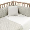 JGO 2 PCS.F.NORDICA CUNA 60 TENDER MINT 100x140x3 CM