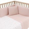 SET 2 PCS. QUILT COVER COT 60 CALMA PINK 100x140x3 CM