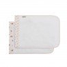 JUEGO 2 TOALLAS SENDA BEIGE 25x35x1 CM