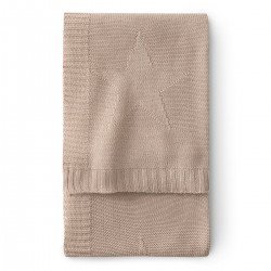 MANTA PUNTO BAMBOO 80x100x1 CM STELLE BEIGE
