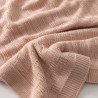 MANTA PUNTO BAMBOO 80x100x1 CM TRAMA BLUSH
