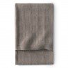 COUVERTURE EN BAMBOO TRICOTÉ 80x100x1 CM SQUARES COFFEE