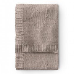 MANTA PUNTO BAMBOO 80x100x1 CM STELLE GREY
