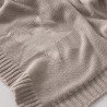 MANTA PUNTO BAMBOO 80x100x1 CM STELLE GREY