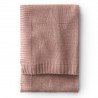 COUVERTURE EN BAMBOO TRICOTÉ 80x100x1 CM STELLE PALE PINK