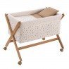 MINICUNA TIJERA MADERA SENDA BEIGE/NATURAL 55x87x74 CM