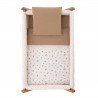 MINICUNA TIJERA MADERA SENDA BEIGE/NATURAL 55x87x74 CM