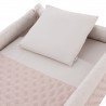 SMALL BED X WOOD UNE TENDER BLUSH/BCO 55x87x74 CM