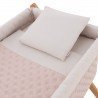 SMALL BED X WOOD UNE TENDER BLUSH/NATURAL 55x87x74 CM