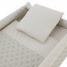 CULLA X DI LEGNO UNE TENDER MINT/BIANCO 55x87x74 CM