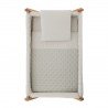 PETIT LIT PIEDS X BOIS UNE TENDER MINT/NATURAL 55x87x74 CM
