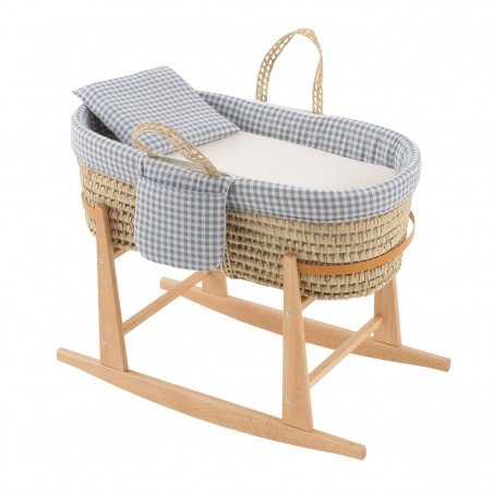 COUFFIN MAT MIO CUCO+PIED EN B COLUMBIA BLEU 39x80x61 CM