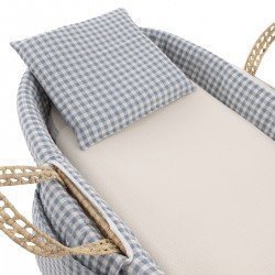 COUFFIN MAT MIO CUCO+PIED EN B COLUMBIA BLEU 39x80x61 CM