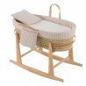 QUILTED BASKET MIO CUCO+W.STAN ATLANTA BEIGE 39x80x61 CM
