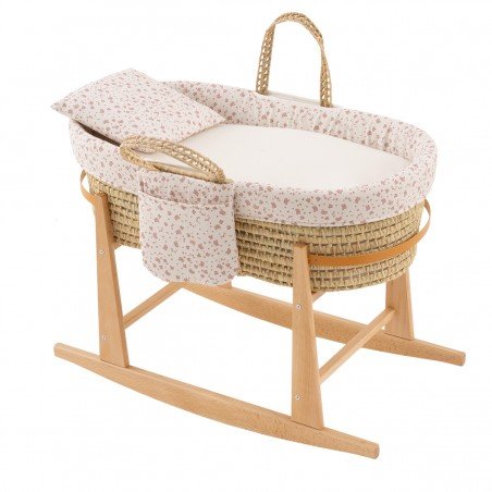 CESTONE MIO CUCO+P.CEST. LEGNO HONOLULU BEIGE/FIORI 39x80x61 CM
