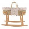 QUILTED BASKET MIO CUCO+W.STAN HONOLULU BEIGE/FLOWERS 39x80x61 CM