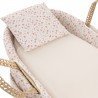 COUFFIN MAT MIO CUCO+PIED EN B HONOLULU BEIGE/FLEURS 39x80x61 CM