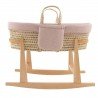 MOISES BEBE MIO CUCO + PATAS GEORGIA ROSA/BEIGE 39x80x61 CM