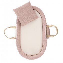 MOISES BEBE MIO CUCO + PATAS GEORGIA ROSA/BEIGE 39x80x61 CM