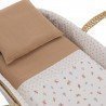 MOISES PALMA ACOLCH+PATA M.NAT SENDA BEIGE/NATURAL 39x80x61 CM