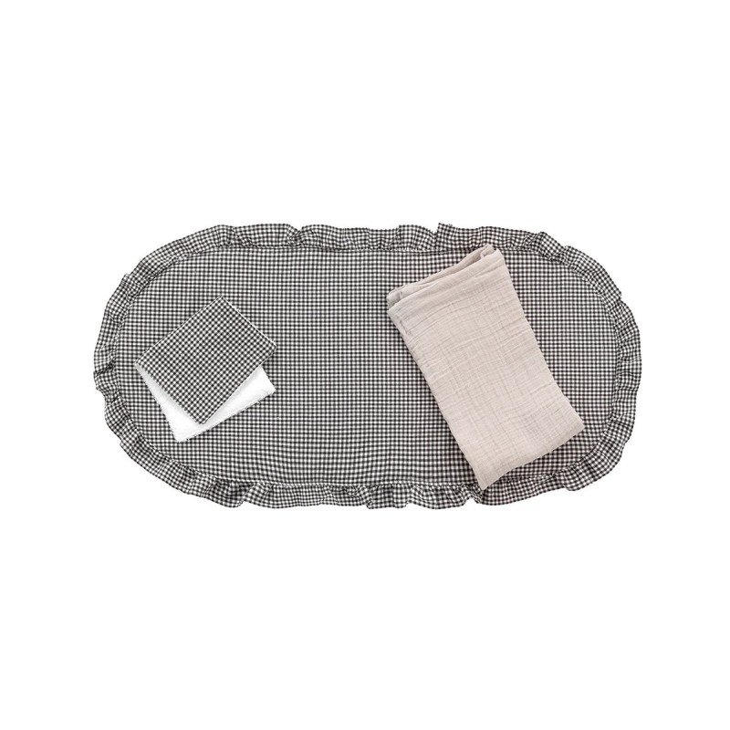 TRAPUNTA PER NAVICELLA PACK POLO BLACK 35x75x1 CM