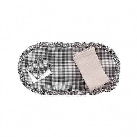 TRAPUNTA PER NAVICELLA PACK POLO BLACK 35x75x1 CM