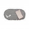 TRAPUNTA PER NAVICELLA PACK POLO BLACK 35x75x1 CM