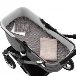 QUILT FOR PRAM PACK POLO BLACK 35x75x1 CM