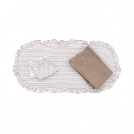 COUETTE PORTE-BÉBÉ PACK CANDELA ECRU 35x75x1 CM