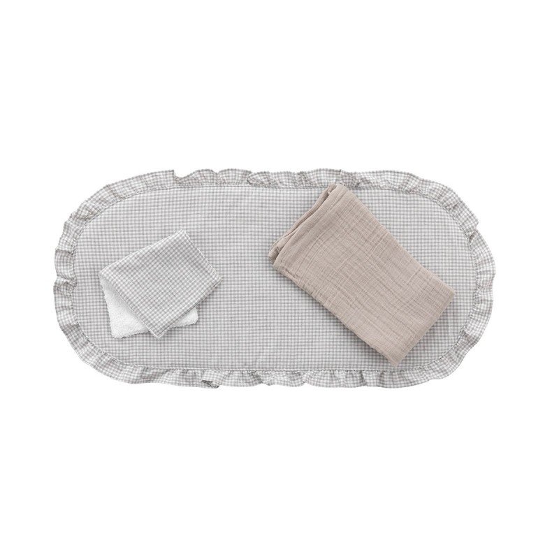 TRAPUNTA PER NAVICELLA PACK POLO GREY 35x75x1 CM