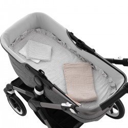 QUILT FOR PRAM PACK POLO GREY 35x75x1 CM