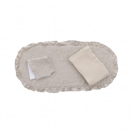 COUETTE PORTE-BÉBÉ PACK DUTTON STONE 35x75x1 CM
