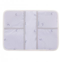 PROTÈGE-CARNET DE SANTÉ CANDELA ECRU 3x19x27 CM